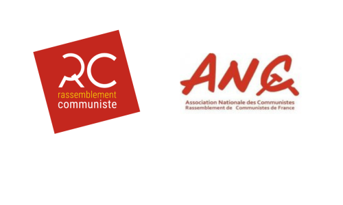 contre le fascisme logos rassemblement communiste et ANC