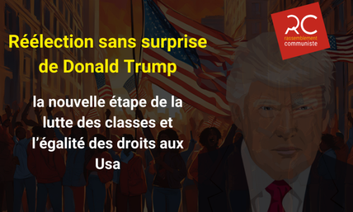 Réélection sans surprise de Donald Trump : la nouvelle étape de la lutte des classes et l’égalité des droits aux Usa